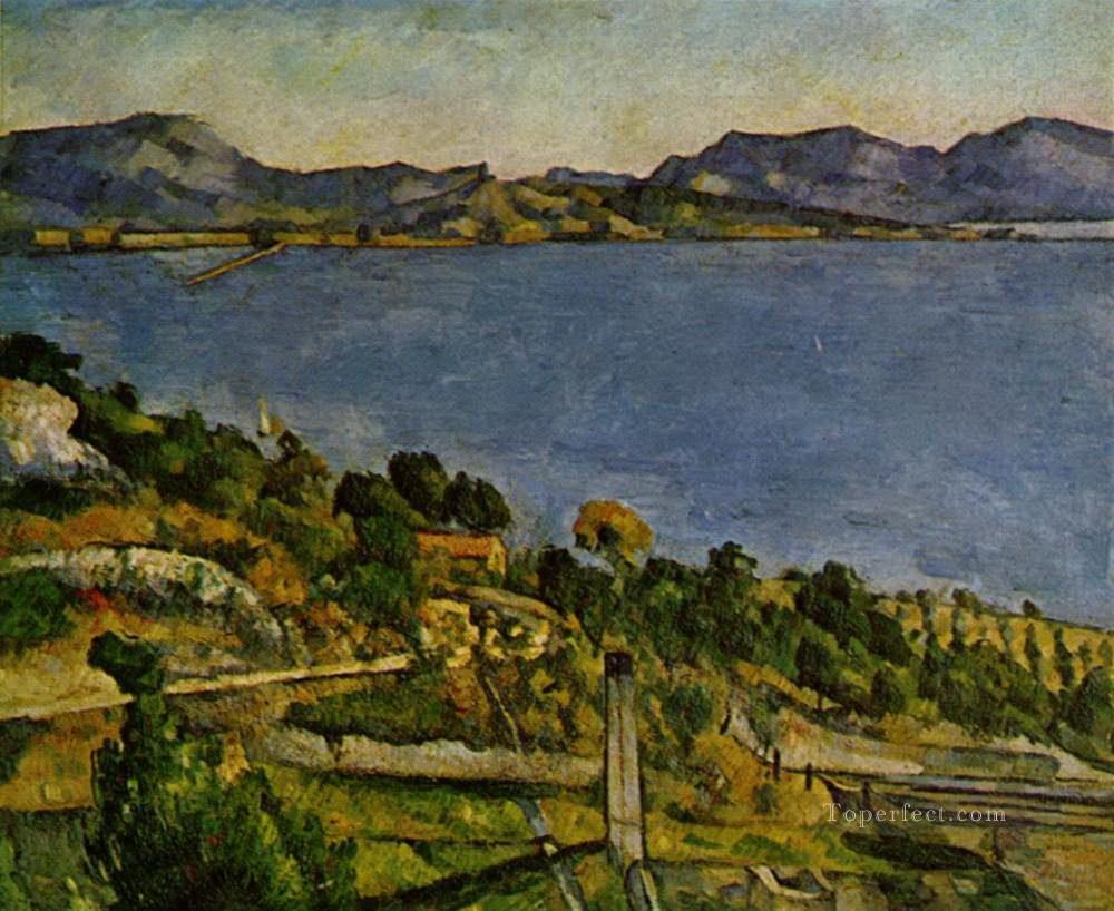 Sea at L Estaque Paul Cezanne Oil Paintings